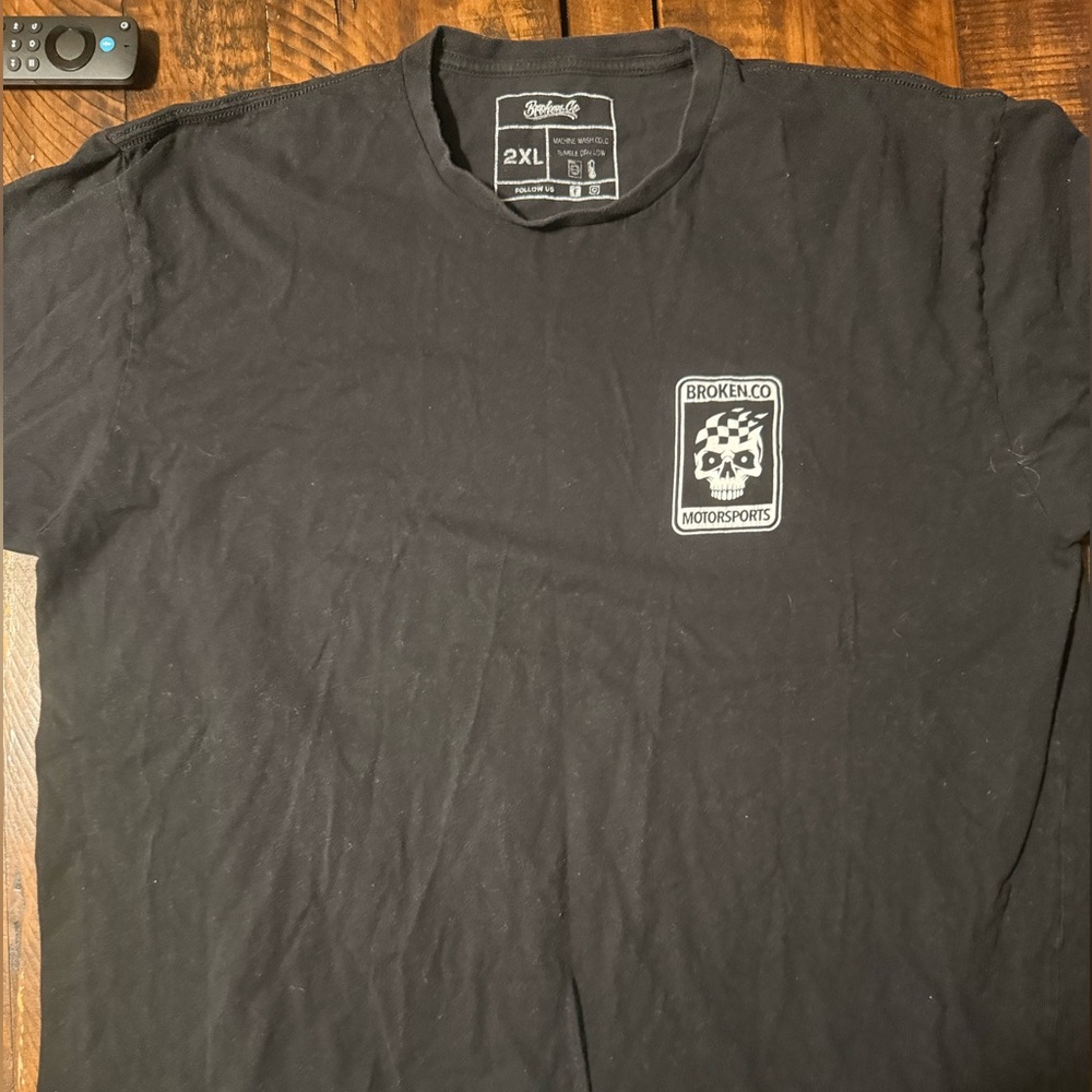 Black Men's Short Sleeve Tee